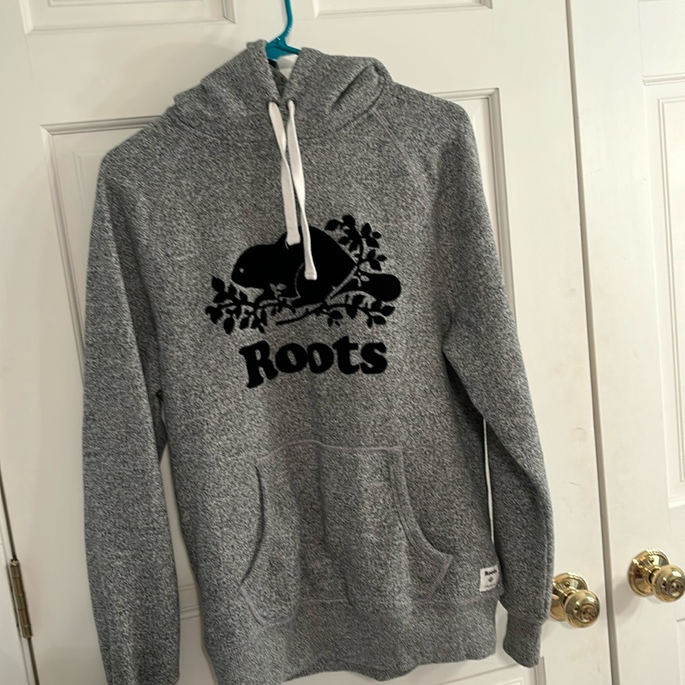 Roots Canada grey hoodie